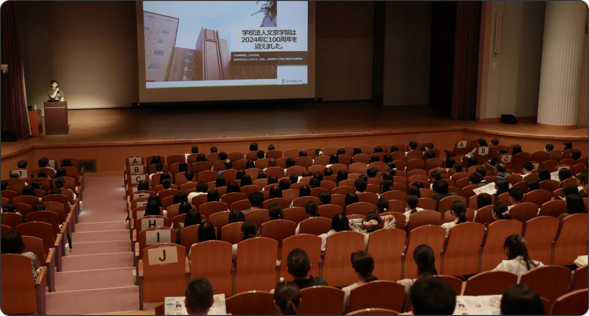 ウェルカムセレモニー(大学ガイダンス)/学部・学科ガイダンス