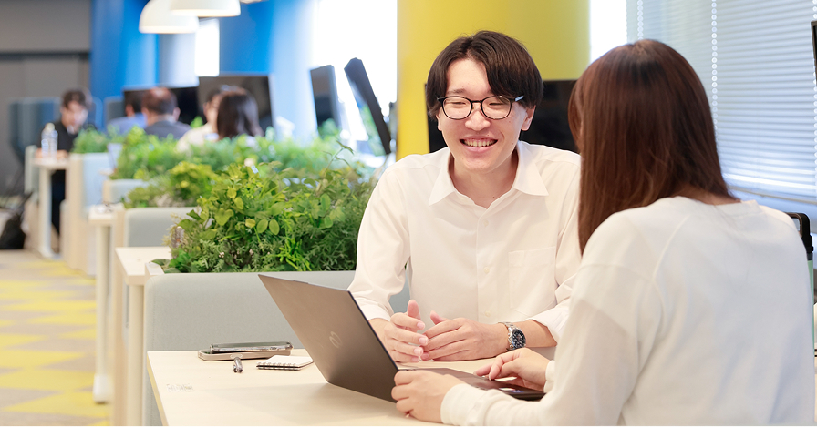 インターンシップの様子