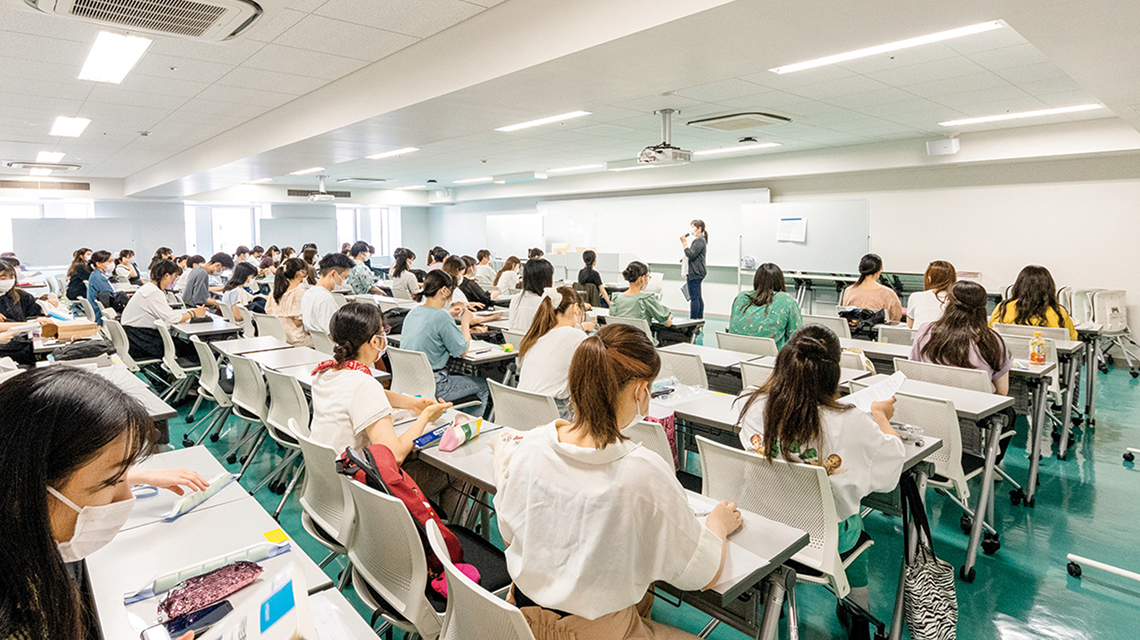 看護のベースになる知識を、1年次にしっかりつくる